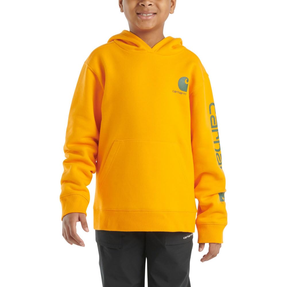 Carhartt Kid's CA6272 Long-Sleeve Graphic Sweatshirt - Boys